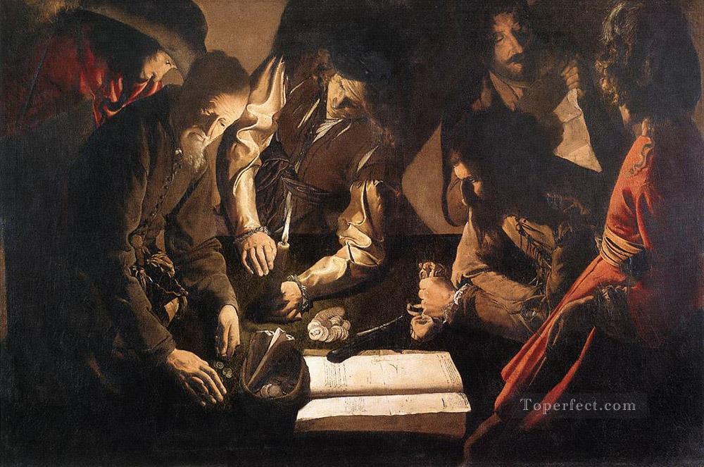 El pago de las cuotas a la luz de las velas Georges de La Tour Pintura al óleo